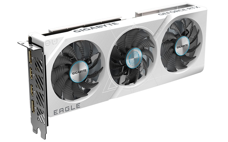 GIGABYTE GeForce RTX 4060 EAGLE OC ICE 8GB GDDR6 - Graphics Card GIGABYTE GeForce RTX 4060 EAGLE OC ICE 8GB GDDR6 - Graphics Card